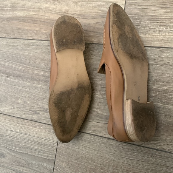 Everlane made in Italy tan leather loafers size 6 1/2 - Picture 5 of 8